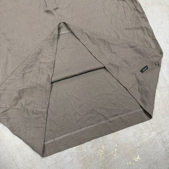 Hugo Boss Polo Shirt Short Sleeve Regular Fit Stretch Cotton Brown XL - Picture 7 of 7